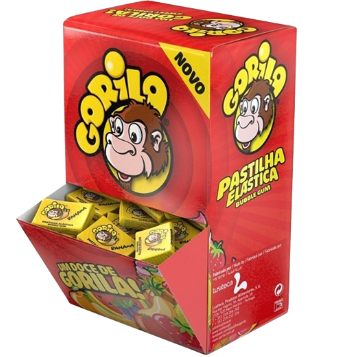Pastilhas Banana 100 Und (Gorila)