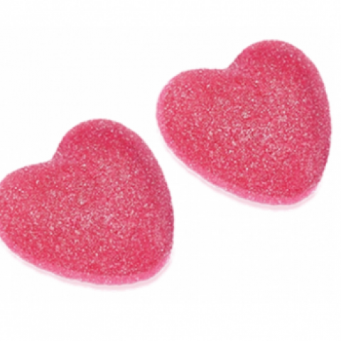 Gomas Corações Recheados 1Kg (Vidal)