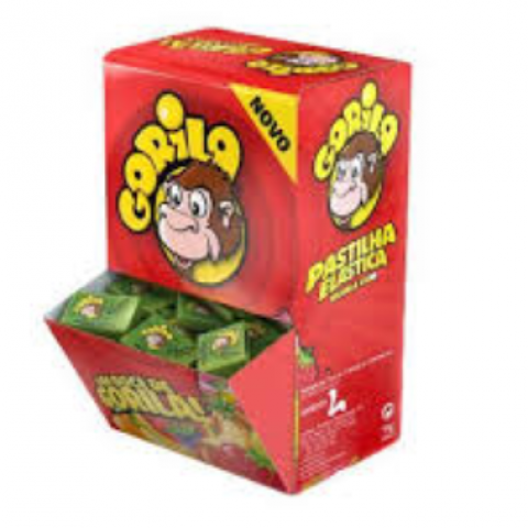 Pastilhas Bubble Gum 100 Und (Gorila)