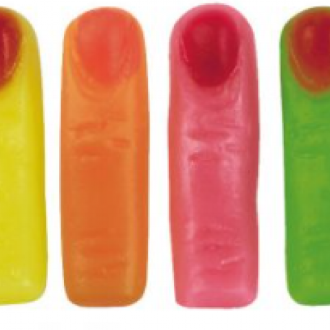 Gomas Dedos Brilho 1 Kg (Jake)