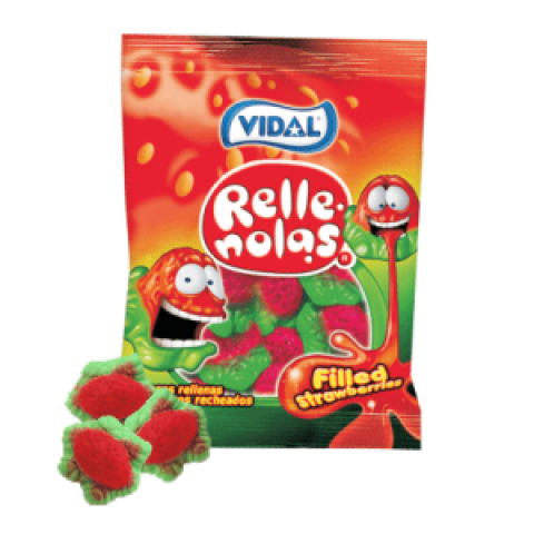 Morangos Recheados Vidal 100g