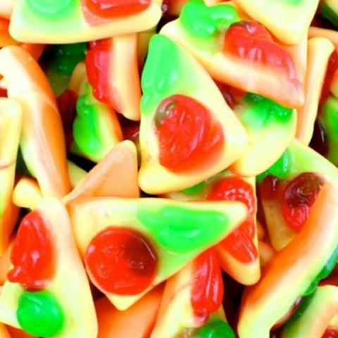 Gomas Pizzas Recheadas 250 Pcs (Vidal)