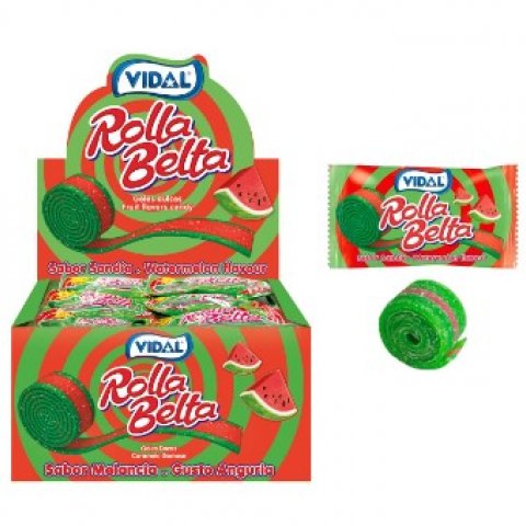 Rolls Melância 24 Pcs (Vidal)