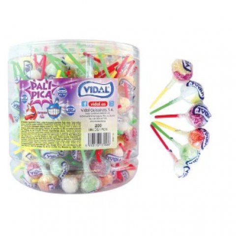 Palipica Sortidos Embalados 200 Pcs (Vidal)