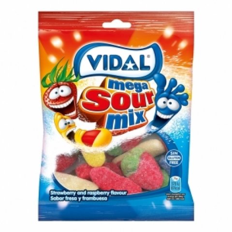 Mega Sortido Ácido Vidal 100g