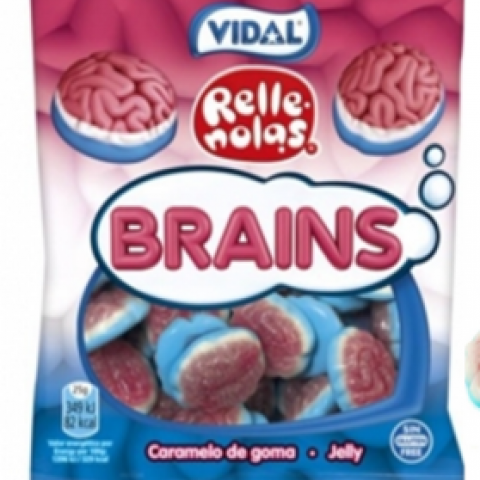 Cérebros Recheados Vidal 100g