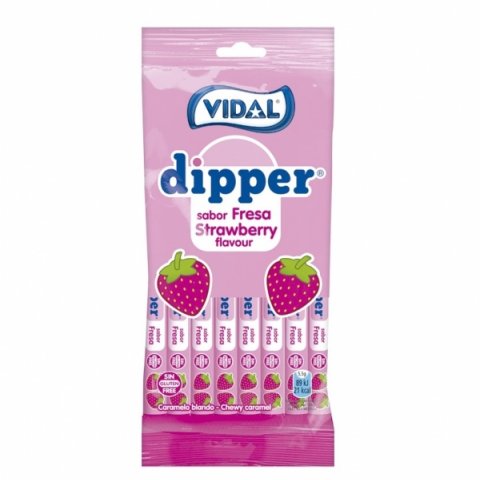 Dipper Morango 12 Uds Vidal 