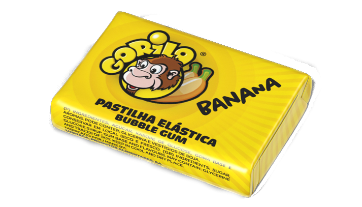 Pastilhas Banana 100 Und (Gorila)